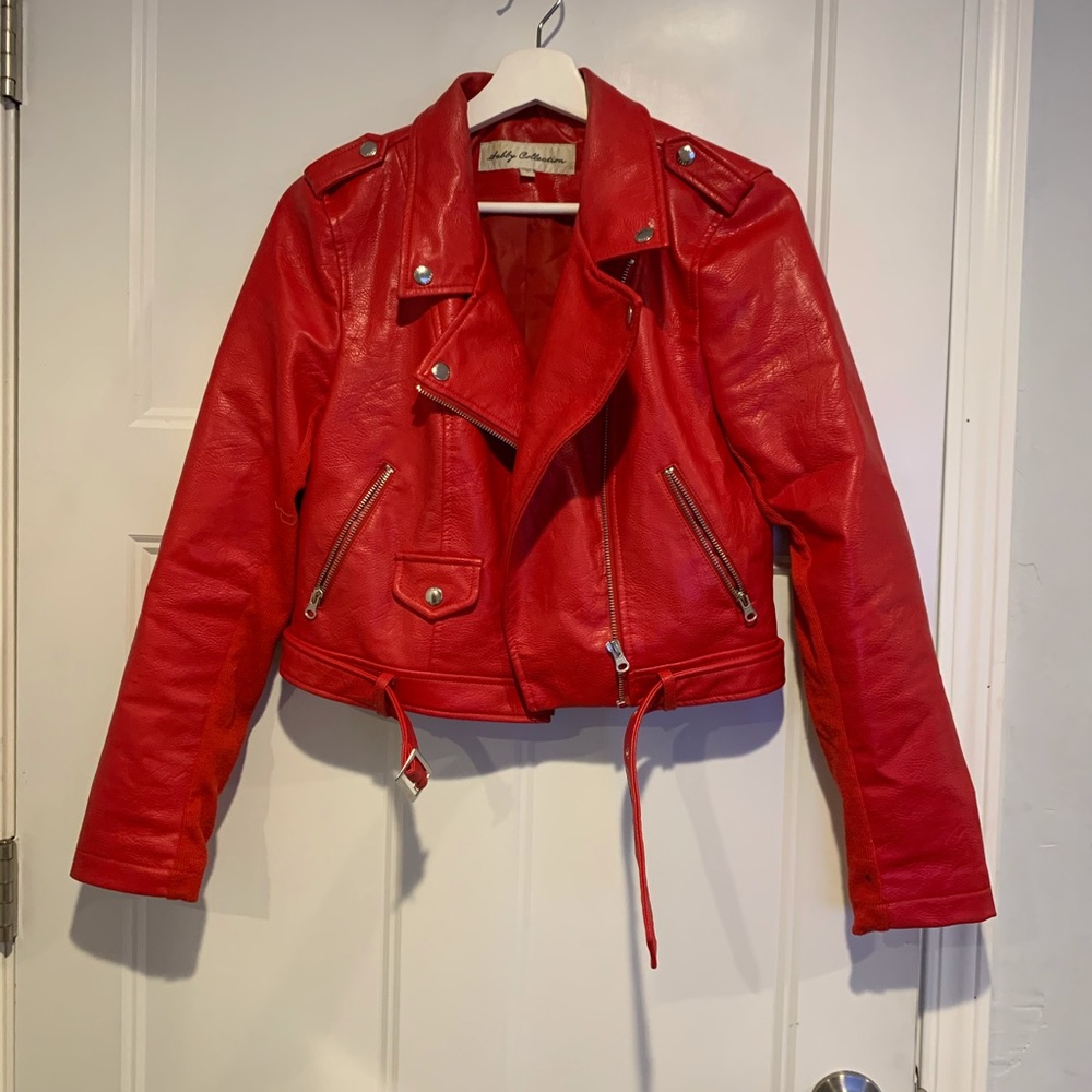 Red Leather Jacket